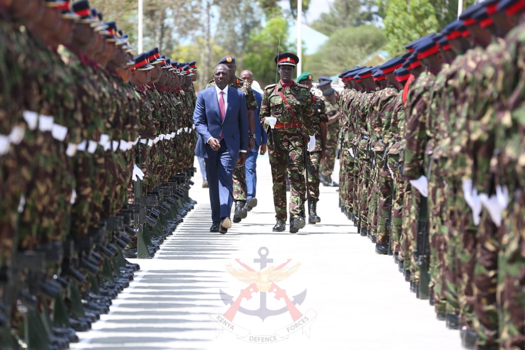 President Ruto Joins Kdf In Marking This Years Kdf Day Celebrations