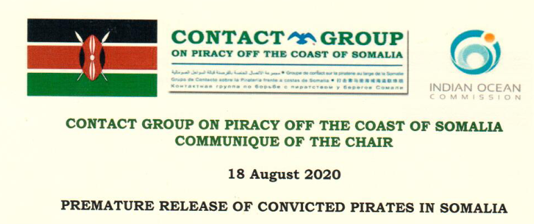 Premature release of convicted pirates in Somalia