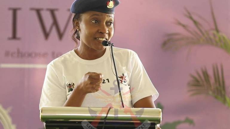 MAJOR APONDI LAUDS KDF WOMEN FOR, AMONG OTHER ROLES, CONSERVING THE ENVIRONMENT