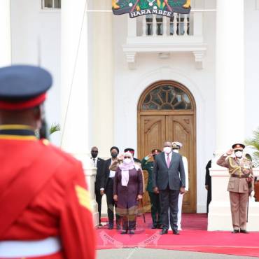 A TWO-DAYS STATE VISIT BY TANZANIAN PRESIDENT IN KENYA