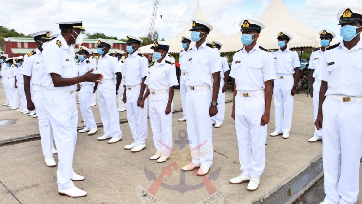 KENYA NAVY JUNIOR OFFICERS SEA TRAINING COMES TO AN END