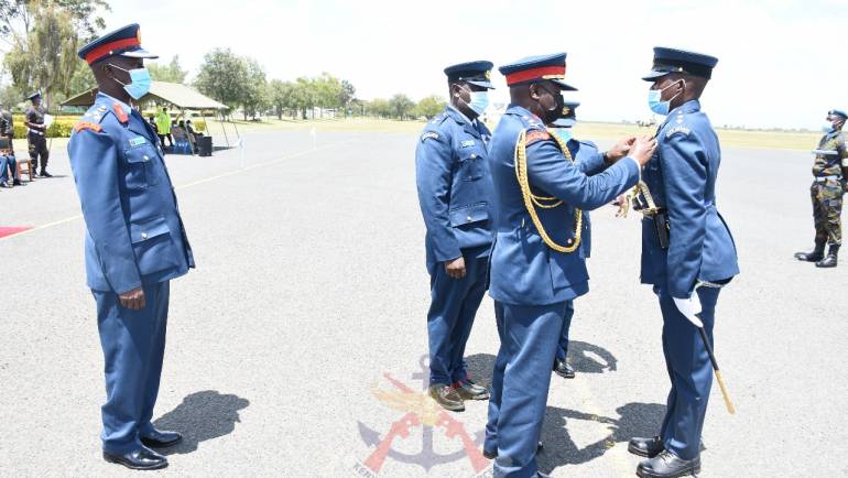 KENYA AIR FORCE PILOTS AND JUNIOR NON COMMISSIONED OFFICERS GRADUATE
