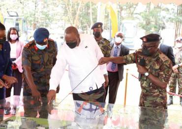 PRESIDENT UHURU BREAKS GROUND FOR NEW LEVEL SIX NATIONAL REFERRAL AND RESEARCH HOSPITAL