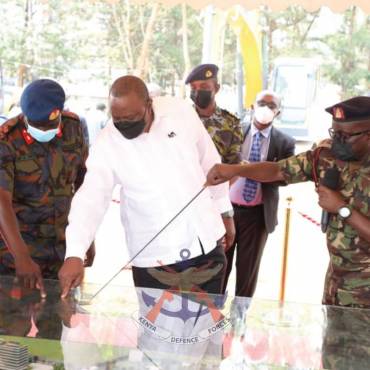 PRESIDENT UHURU BREAKS GROUND FOR NEW LEVEL SIX NATIONAL REFERRAL AND RESEARCH HOSPITAL