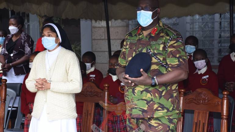 KENYA ARMY CHAPLAINCY MENTORS PUPILS IN NAIROBI