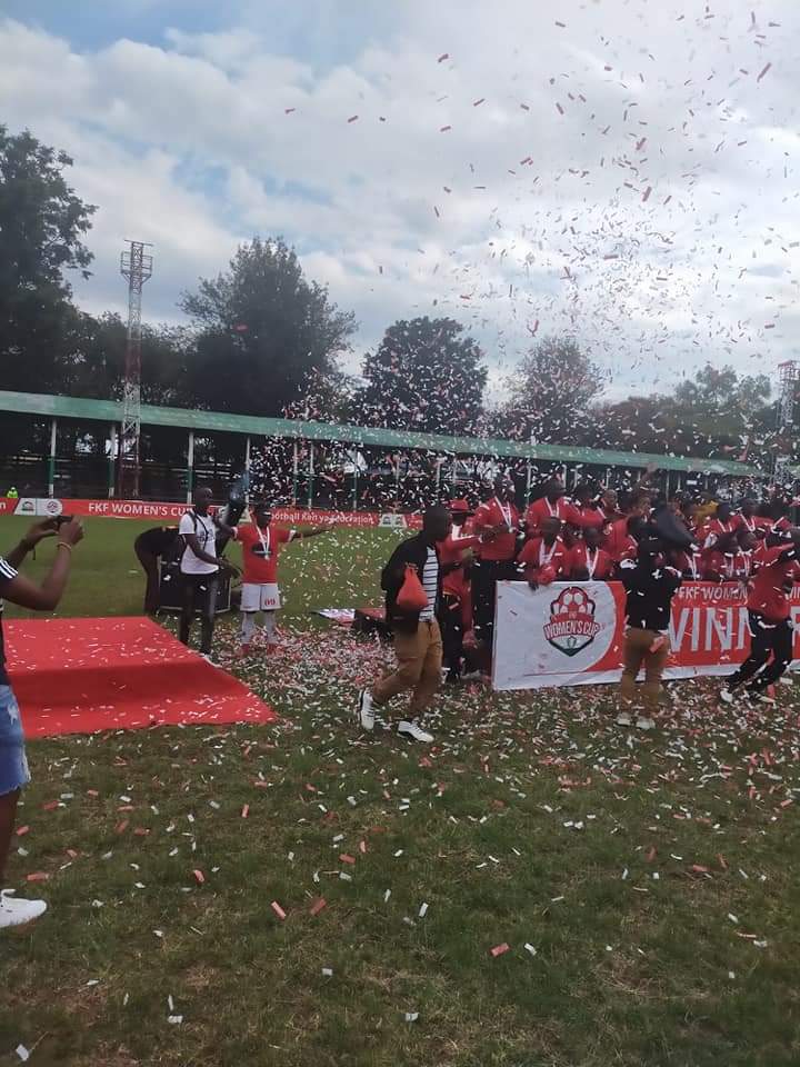 ULINZI STARLETS FC WON THE INAUGURAL FKF WOMEN CUP TOURNAMENT