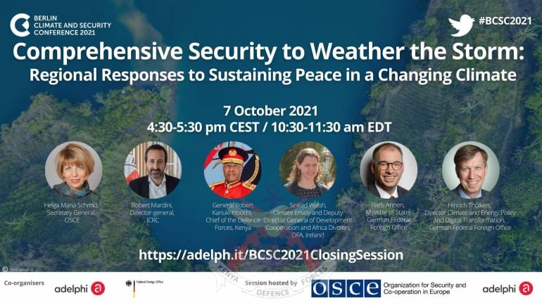 BERLIN CLIMATE AND SECURITY CONFERENCE