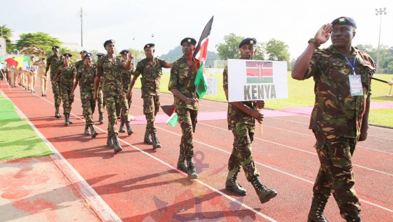 KDF PARTICIPATES IN OSMA GAMES IN NIGERIA