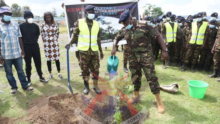 COMMUNITY SERVICE BY THE KENYA MILITARY ACADEMY