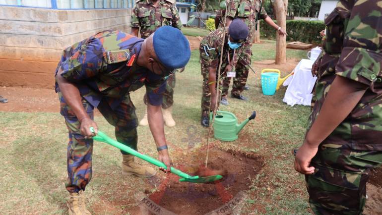 VICE CHIEF OF THE DEFENCE FORCES PRESIDES OVER GROUND BREAKING CEREMONY OF THE WARRANT OFFICERS AND SERGEANTS’ MESS