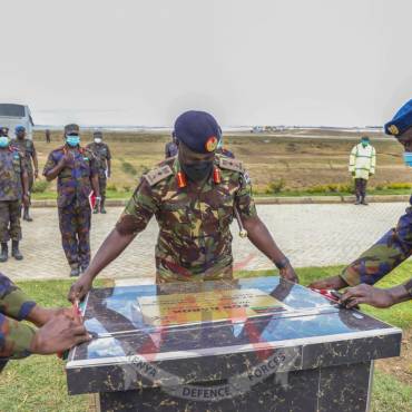 A NEW MILESTONE FOR KENYA AIR FORCE AS GENERAL KIBOCHI INAUGURATES NAROK FOB