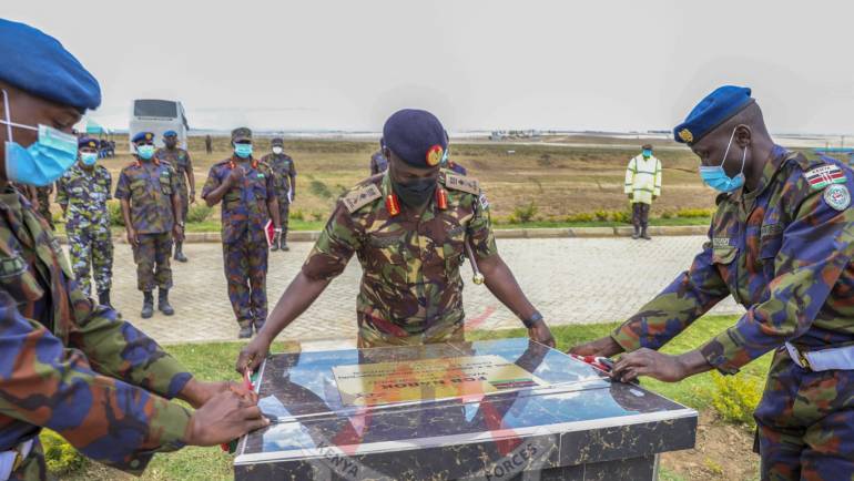 A NEW MILESTONE FOR KENYA AIR FORCE AS GENERAL KIBOCHI INAUGURATES NAROK FOB