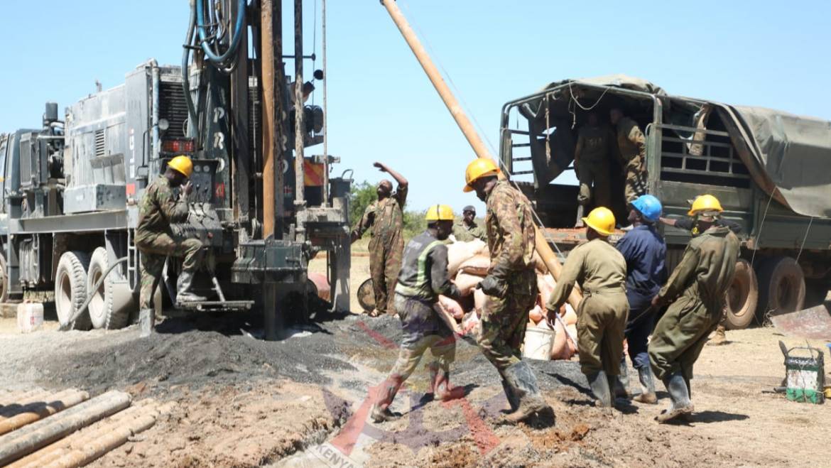 KDF CONTINUES TO IMPROVE LIVES IN LAIKIPIA