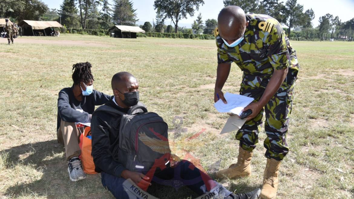 SHORTLISTED APPLICANTS FOR SPECIALIST CADETS REPORT AT KMA, NAKURU FOR INTERVIEWS