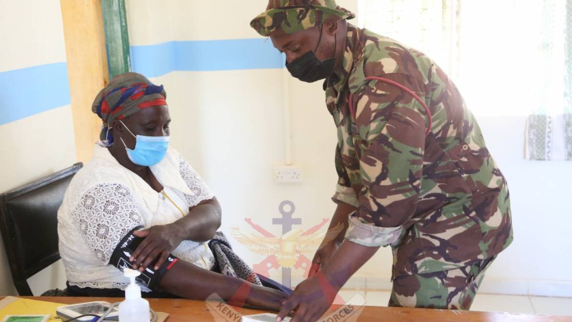 KDF CONDUCTS MEDICAL CAMP IN LAIKIPIA