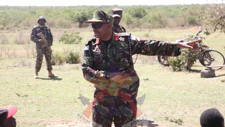 KDF INSPECTS COMMUNITY PROJECTS IN LAIKIPIA