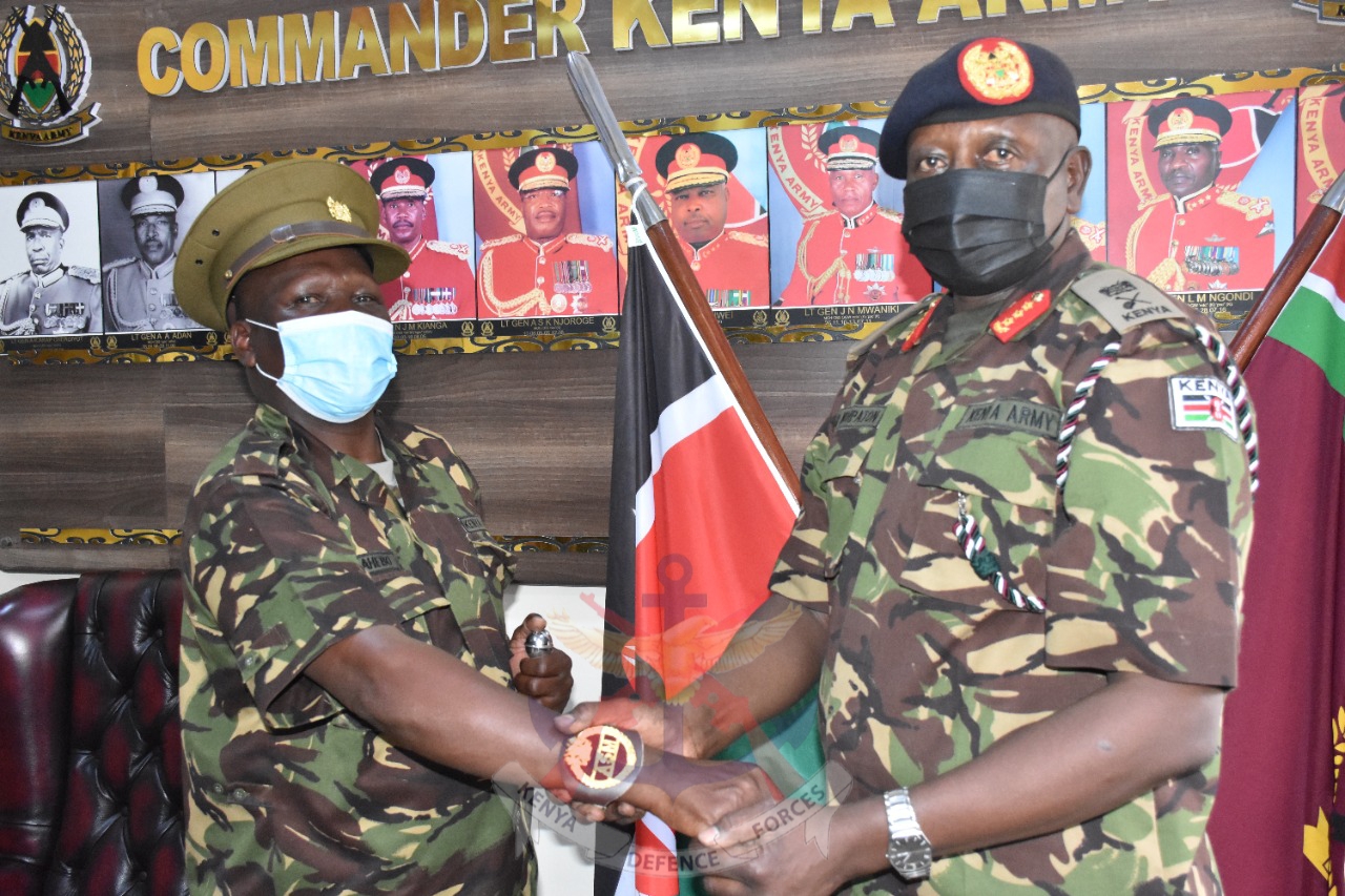 NEW SERGEANT MAJOR AT KENYA ARMY – Ministry of Defence – Kenya
