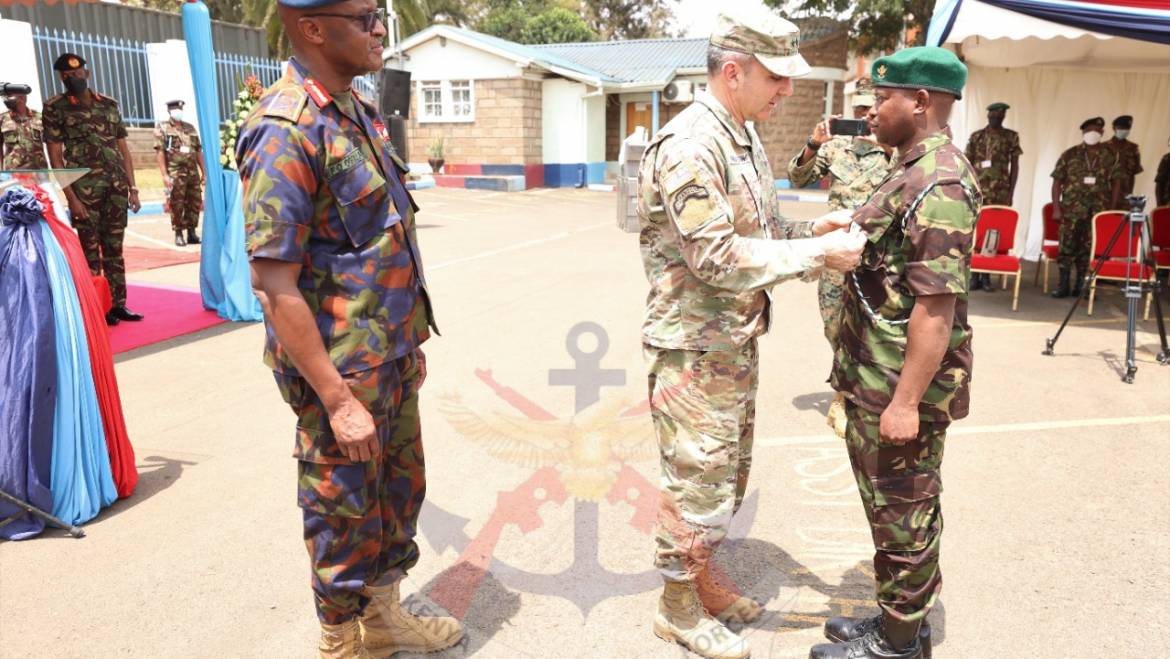 US AFRICOM AWARDS THREE KDF PERSONNEL FOR THEIR HEROIC DEEDS DURING THE JANUARY 2020 MANDA ATTACK