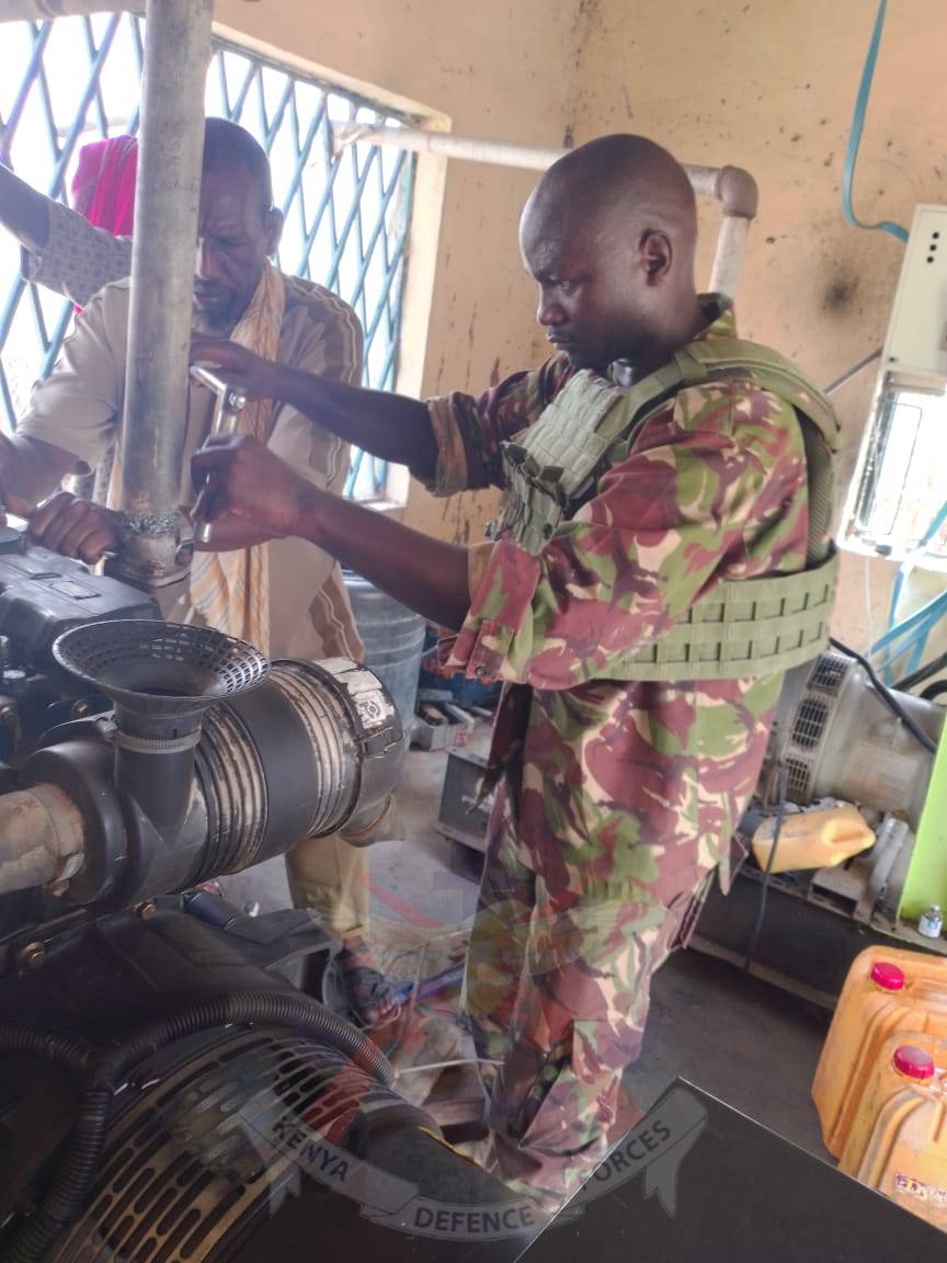 KDF RESTORES WATER SUPPLY TO TABDA RESIDENTS