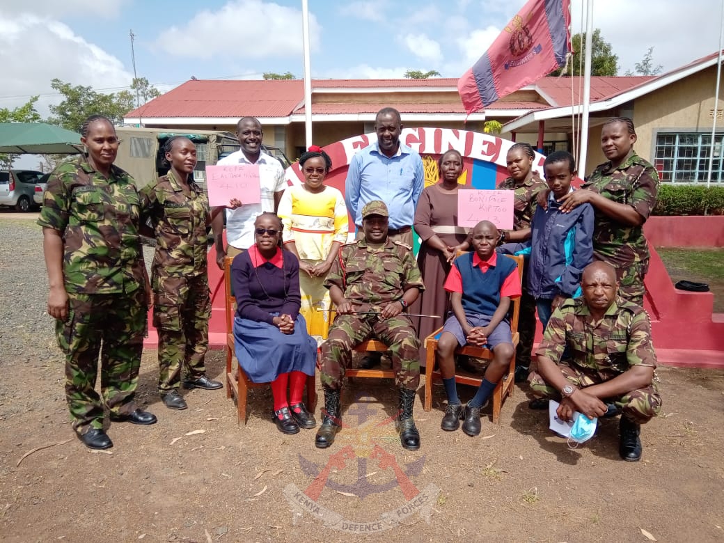 THIKA BARRACKS PRIMARY SCHOOL PRODUCES BEST TWO STUDENTS IN KENYA ARMY 