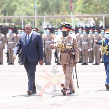 PRESIDENT UHURU COMMISSIONS FIRST BATCH OF GRADUATE GENERAL SERVICE OFFICERS