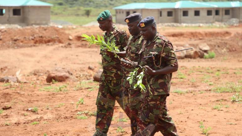 NATIONAL DEFENCE COLLEGE GOES GREEN IN NGONG FOREST