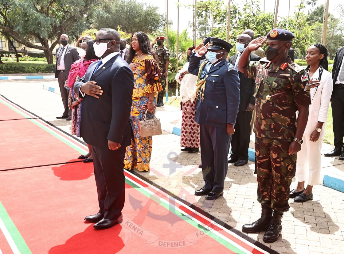 PRESIDENT OF SIERRA LEONE GRACES INTERNATIONAL DAY OF UN PEACEKEEPERS AT HPSS, EMBAKASI