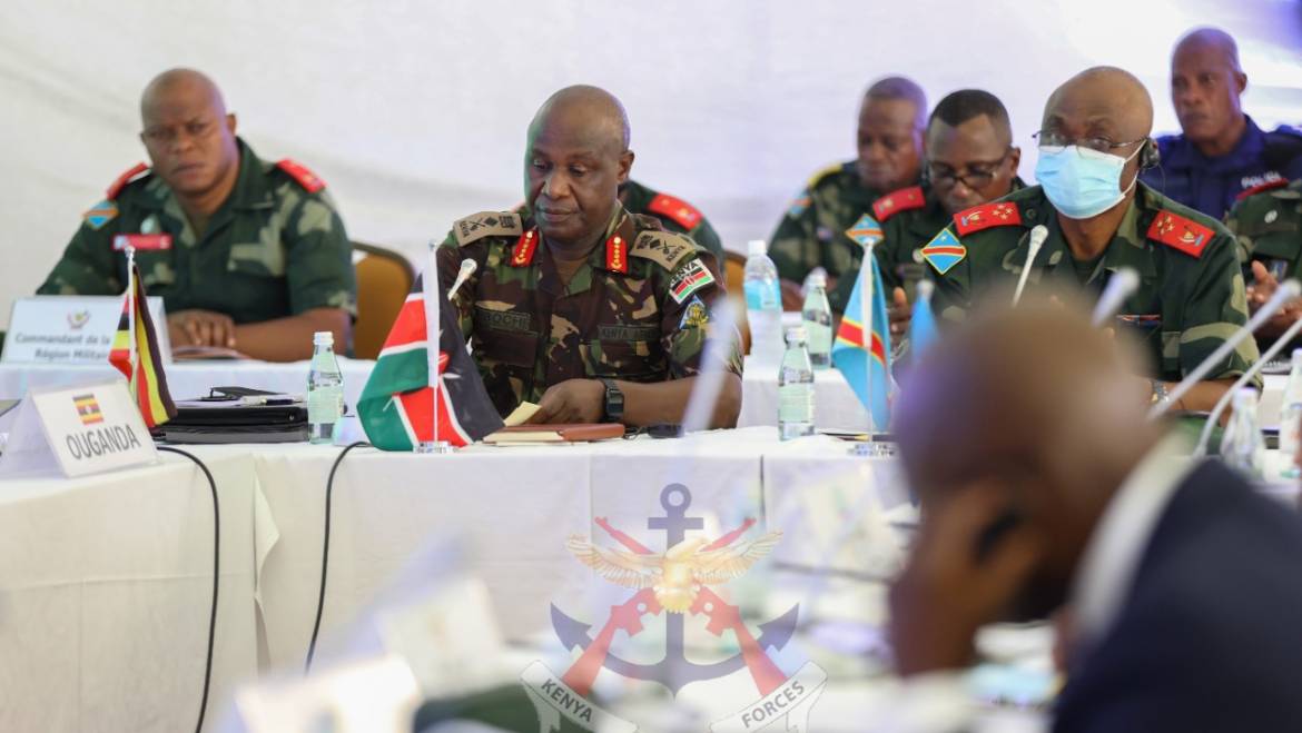 EAC CHIEFS OF DEFENCE FORCES MEET FOR INITIAL MODALITIES ON ESTABLISHMENT OF REGIONAL FORCE IN DRC