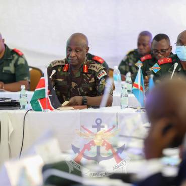 EAC CHIEFS OF DEFENCE FORCES MEET FOR INITIAL MODALITIES ON ESTABLISHMENT OF REGIONAL FORCE IN DRC