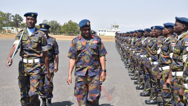 KENYA AIR FORCE SENIOR LEADERSHIP  COMMAND COURSE  PARTICIPANTS GRADUATE