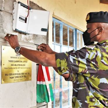KDF CONTINUE TO IMPROVE LIVES