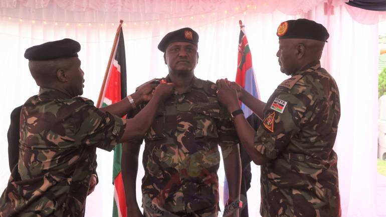 NEWLY PROMOTED GENERAL OFFICERS OFFICIALLY ASSUME ROLES  AFTER AN INVESTITURE CEREMONY