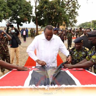 FLOATATION OF THE FIRST KENYAN-MADE SHIP