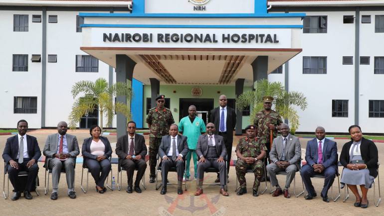 KDF PARTNERS WITH NHIF TO PROVIDE MEDICAL SERVICES TO DEFCO STAFF