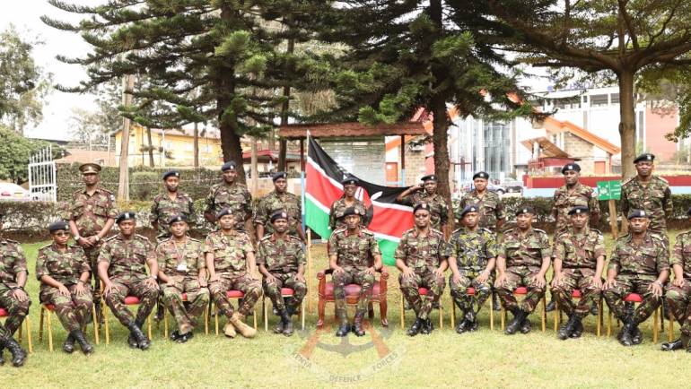 ACDF P&L FLAGS OFF KDF MEDICAL PERSONNEL FOR CIMIC ACTIVITIES IN TANZANIA
