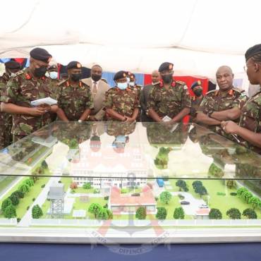 CDF PRESIDES OVER THE GROUNDBREAKING CEREMONY OF LANET LEVEL IV REGIONAL HOSPITAL