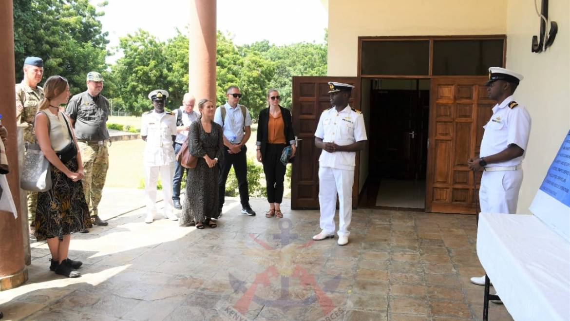 DELEGATION FROM THE ROYAL DANISH EMBASSY VISITS KENYA NAVY