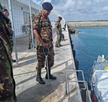 ACDF OPD&T VISITS FORWARD OPERATING BASES IN SOMALIA AND OAB.