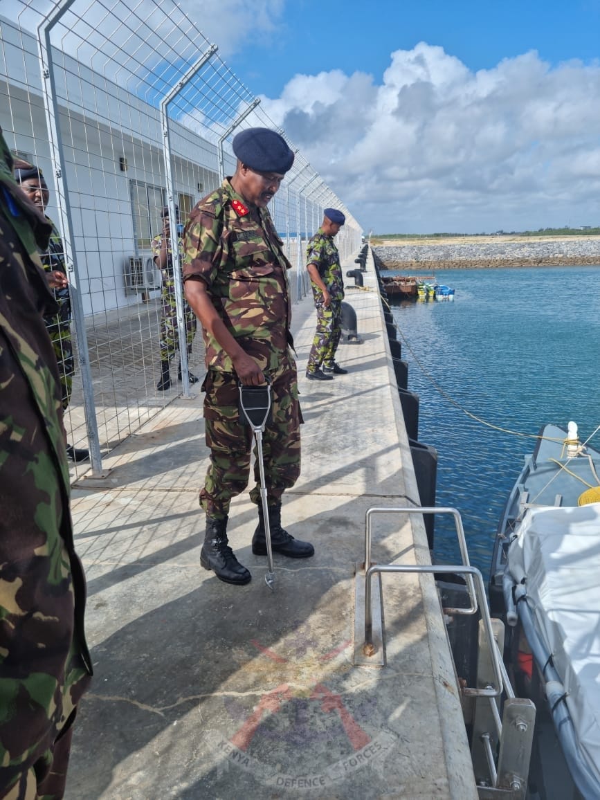 ACDF OPD&T VISITS FORWARD OPERATING BASES IN SOMALIA AND OAB.