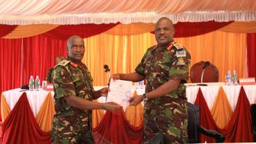 KENYA ARMY FORMATION COMMANDERS SIGN PERFORMANCE CONTRACTS