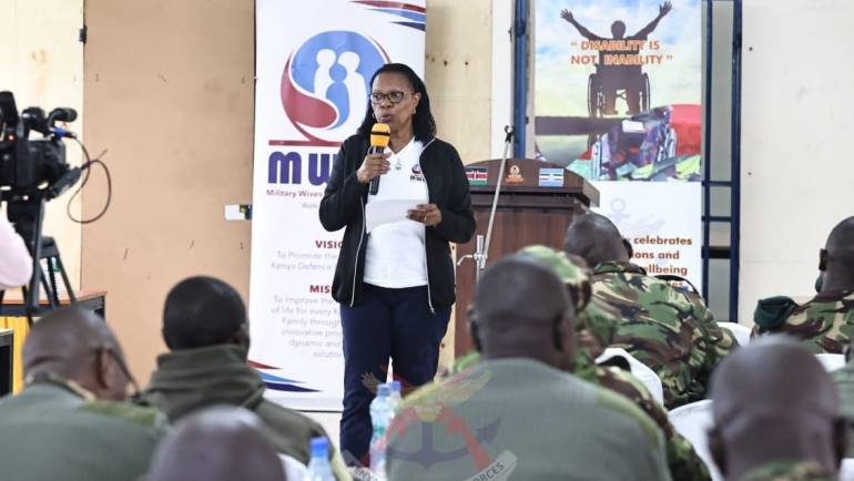 MWAK CONDUCTS MENTORSHIP PROGRAM TO KDF PERSONNEL LIVING WITH DISABILITY