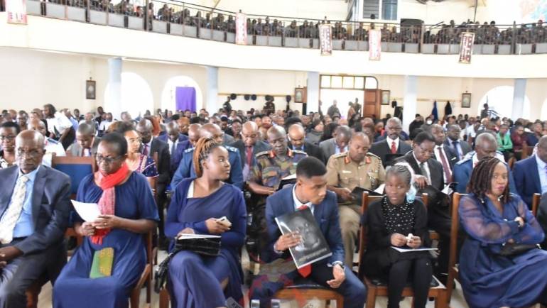 KDF FRATERNITY HOLDS REQUIEM MASS FOR THE LATE COLONEL FLAVIAN WAWERU