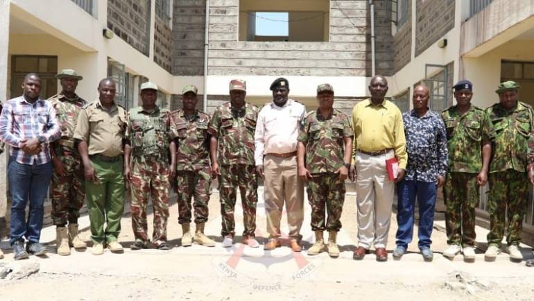 MULTI-AGENCY SECURITY TEAM IN OPERATION KOMESHA UHALIFU MEETS NATIONAL GOVERNMENT ADMINISTRATIVE OFFICERS (NGAO)