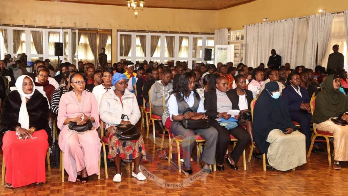 MWAK CONDUCTS PRE-DEPLOYMENT COUNSELLING FOR FAMILIES AND SPOUSES OF KDF PERSONNEL