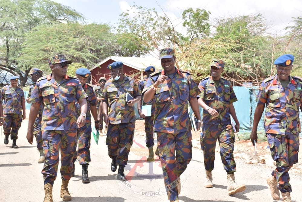 BOOSTING MORALE FOR WAJIR AIR BASE PERSONNEL