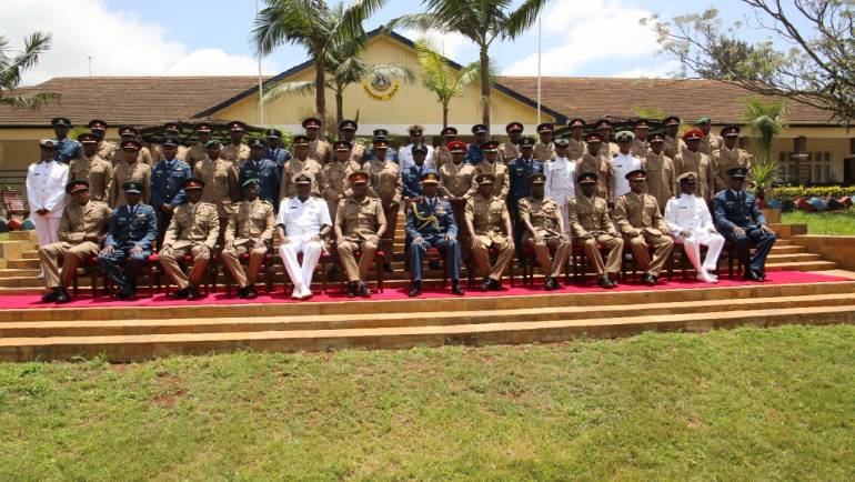 JUNIOR JOINT COMMAND AND STAFF COURSE 093/22OPENING CEREMONY