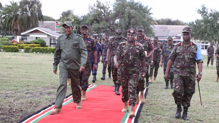 CS DEFENCE PRESIDES OVER CLOSURE OF COMMAND POST EXERCISE