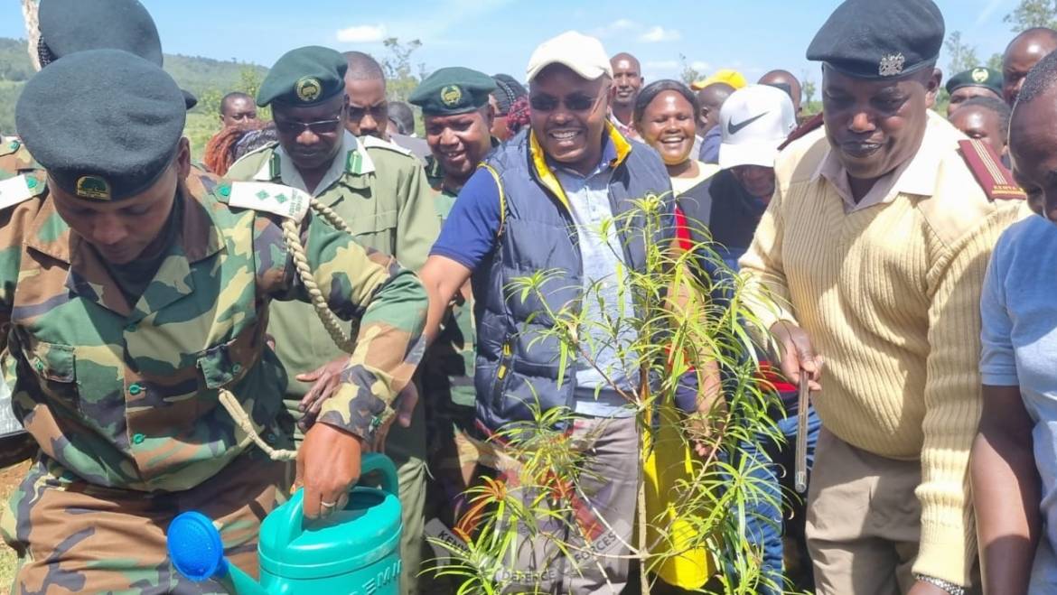 PS DEFENCE  TAKES PART IN TREE PLANTING