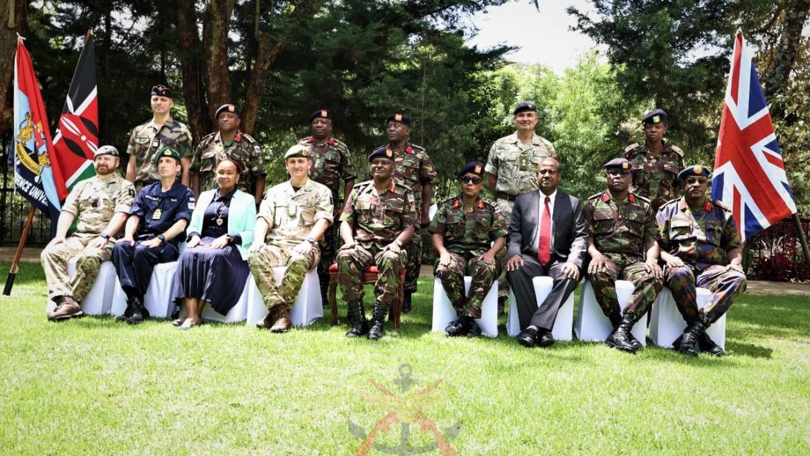 NDU-KENYA, UK DEFENCE ACADEMY EXCHANGE IDEAS