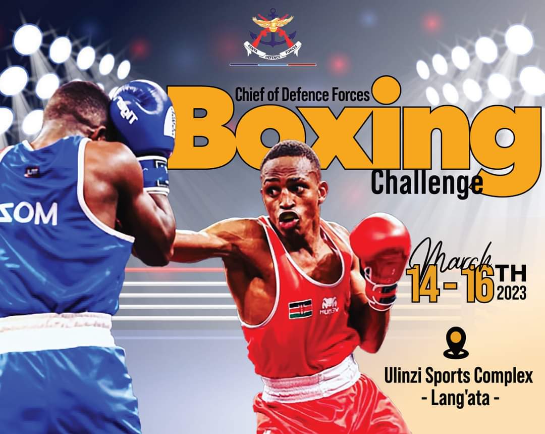 CDF BOXING CHALLENGE READY TO KICK OFF